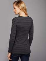 Thumbnail for your product : A Pea in the Pod Pull Over Mock Layer Nursing Top
