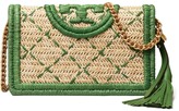 Thumbnail for your product : Tory Burch Fleming Soft Straw Wallet Crossbody