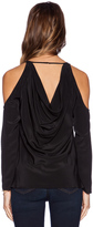 Thumbnail for your product : Jay Godfrey Bergen Cowl Back Top