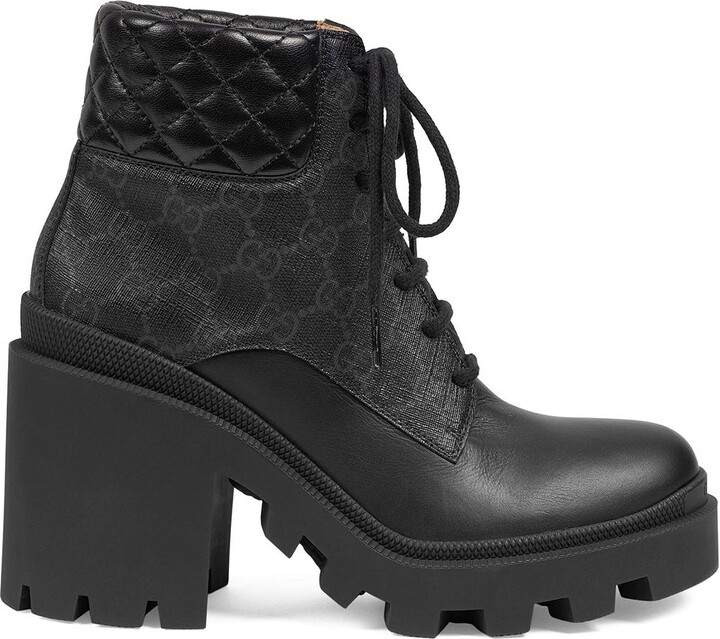 Gucci Romance Lug Sole Boots