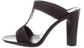 Thumbnail for your product : Donna Karan T-Strap Slide Sandals