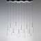AXO Light Spillray 10 Light LED Linear Pendant Light