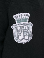 Thumbnail for your product : Pierre Balmain branded long cardigan