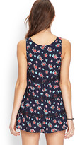 Thumbnail for your product : Forever 21 Tiered Floral Smock Dress