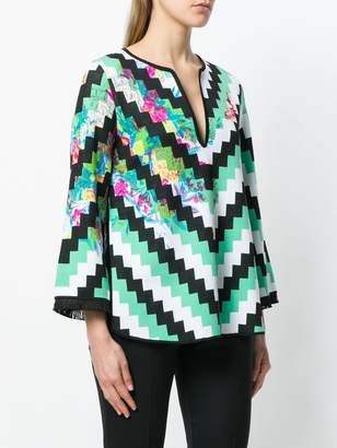 Etro geometric printed tunic