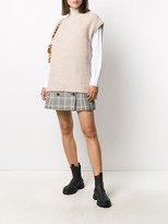Thumbnail for your product : Ganni High-Neck Short-Sleeve Jumper