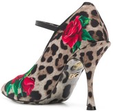 Thumbnail for your product : Dolce & Gabbana Mary Jane printed pumps