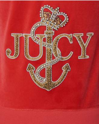 Juicy Couture JUICY ANCHOR VELOUR ROBERTSON JACKET