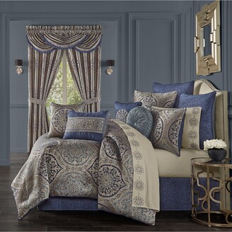 J Queen New York Botticelli California King Comforter Set, 4 Pieces Bedding