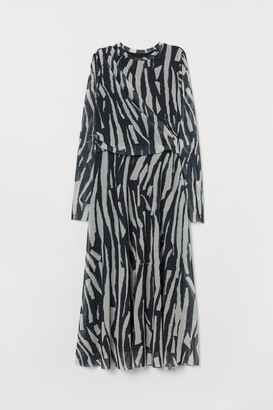 H&M Calf-length mesh dress