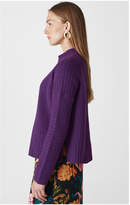 Thumbnail for your product : Whistles Rib Detail Wool Knit
