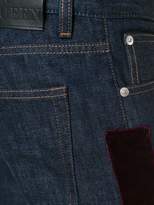 Thumbnail for your product : Alexander McQueen stripe appliqué jeans