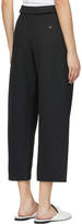 Thumbnail for your product : Carven Black Wool Cropped Trousers