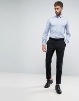 Thumbnail for your product : Calvin Klein Skinny Smart Knitted Shirt