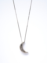 Thumbnail for your product : Damiani Diamond Moon Necklace