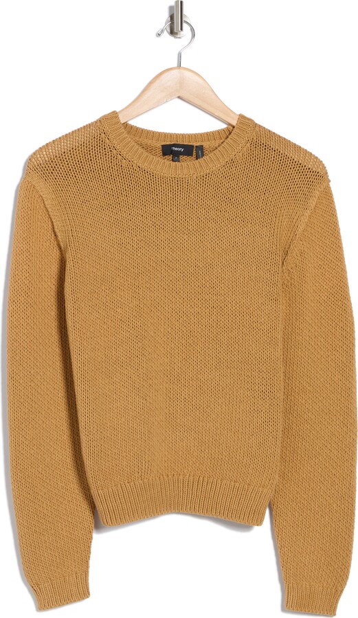 Theory Chunky Knit Cotton Sweater ShopStyle