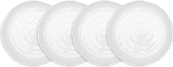 Q Squared Pearl Melamine 4-Pc. Salad Plate Set