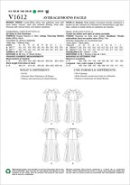 Thumbnail for your product : Vogue Women's Dress Sewing Pattern, 1612