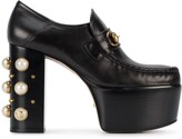 Thumbnail for your product : Gucci Studded Platform Pumps