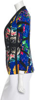 Thumbnail for your product : Clover Canyon Printed Collarless Blazer
