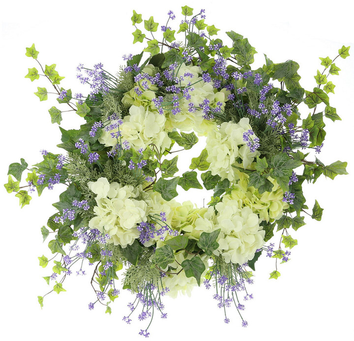 Hydrangea Wreath | Shop the world's largest collection of fashion |  ShopStyle