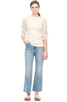 Thumbnail for your product : Rebecca Taylor Eyelet Sleeve Pullover