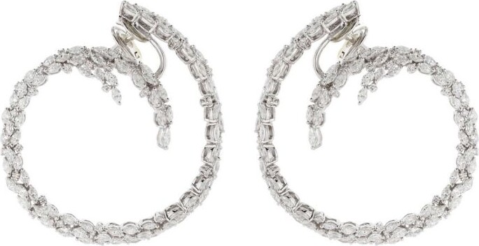 Spiral Earrings | Shop the world's largest collection of fashion 