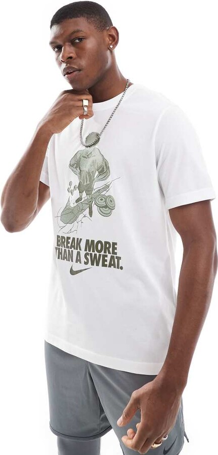 Nike Training IYKYK graphic T-shirt in white