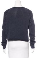 Thumbnail for your product : Frame Denim Cropped Rib Knit Sweater w/ Tags
