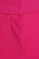 Thumbnail for your product : Cédric Charlier Cropped Wool-crepe Straight-leg Pants