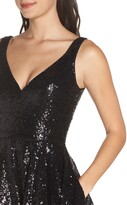 Thumbnail for your product : Mac Duggal Sequin Fit & Flare Cocktail Dress