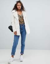 Thumbnail for your product : Glamorous Tall relaxed coat in faux fur