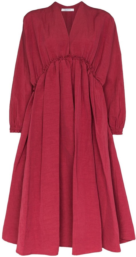 empire line midi dress uk
