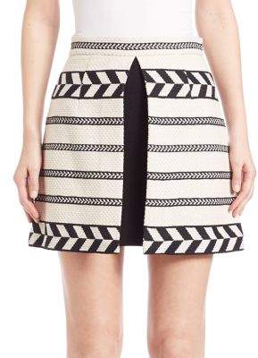 Alice + Olivia Daysi A-Line Mini Skirt