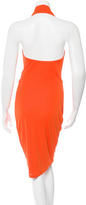 Thumbnail for your product : DSQUARED2 Ruched Halter Dress