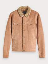 Thumbnail for your product : Scotch & Soda Suede Trucker Jacket