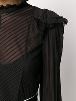 Thumbnail for your product : Zimmermann Wavelength tiered midi dress