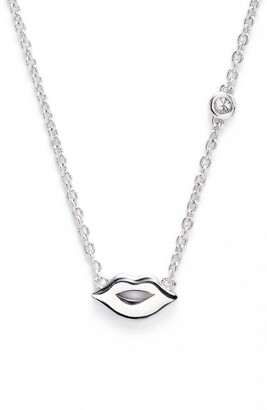 Syd By Sydney Evan Lips Necklace