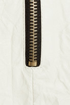 Thumbnail for your product : Band Of Outsiders Wrinkled-leather top