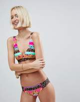 Thumbnail for your product : Seafolly Caribbean Kool Tie Back Bikini Top