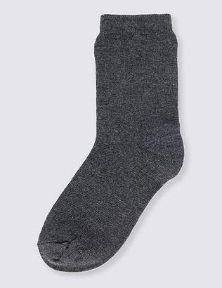 Marks and Spencer 5 Pairs of Cotton Rich School Socks (2-16 Years)