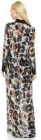 Thumbnail for your product : Vera Wang Collection Watercolor Rose Shirt Gown