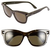 Thumbnail for your product : Valentino 'Rockstud' 53mm Retro Sunglasses