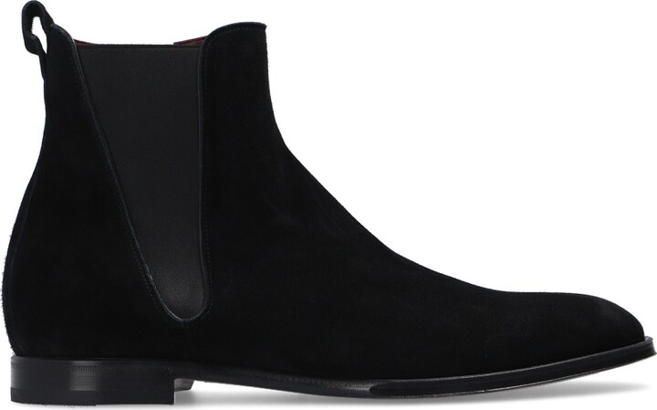 Dolce & Gabbana Giotto Suede Boots in Nero Black Save 33% Mens Shoes Boots Casual boots for Men Black 
