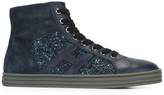 Thumbnail for your product : Hogan sequin embellished hi-top sneakers