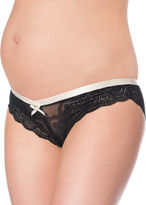 Thumbnail for your product : A Pea in the Pod Lace Collection Lace Maternity Bikini Panties (Single)