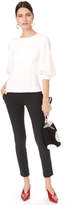 Thumbnail for your product : Tibi Low Rise Skinny Pants with Rib Inserts