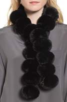 Thumbnail for your product : Ted Baker Faux Fur Pom Scarf
