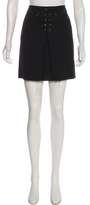 Thumbnail for your product : Gucci Wool Mini Skirt Black Wool Mini Skirt