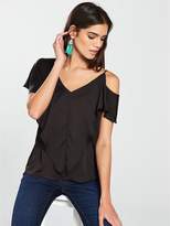 Thumbnail for your product : Very Asymmetric Top - Black